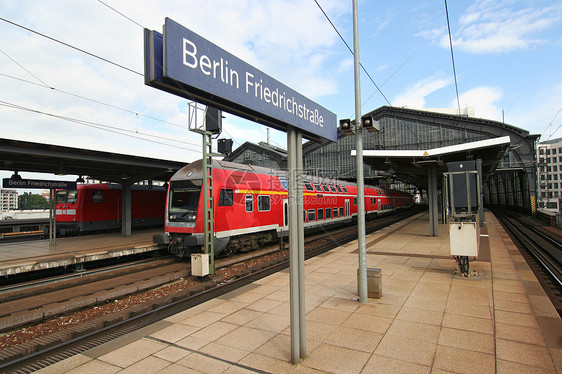 柏林火车站车站运输民众平台建筑火车旅游旅行建筑学图片