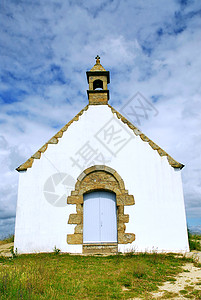 布列顿教堂观光建筑学景点纪念碑旅游爬坡白色石头历史历史性图片