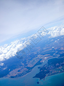 地球地土风景海洋飞行场景空气自由多云天空愿望蓝色图片