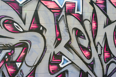 涂鸦喷漆艺术品刑事艺术城市铁杆墙纸文化街道写作青年图片