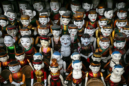 水木偶木偶故事微笑神话展示大师人群文化传统艺术图片