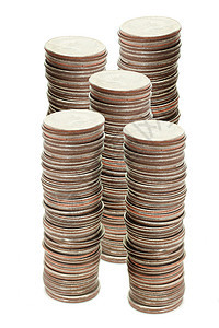 硬币堆叠收益生活柱子商业货币工资贸易财富市场金融图片
