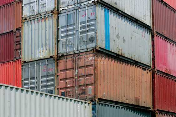 海运集装箱利润运输托运出口送货世界安全货运海关后勤图片