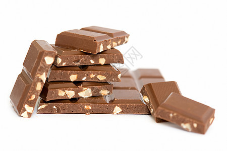 巧克力可可压力小吃糖果甜点牛奶棕色美食宏观食物图片