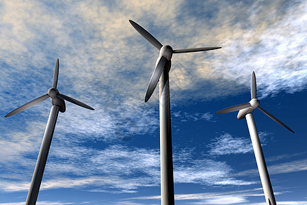 风能技术蓝色环境金属白色天空场地空气工业太阳图片