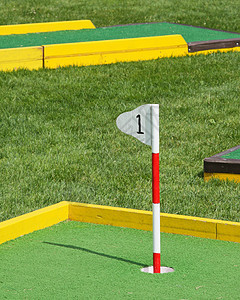 1号高尔夫娱乐高尔夫球绿色闲暇黄色游戏活动运动课程图片