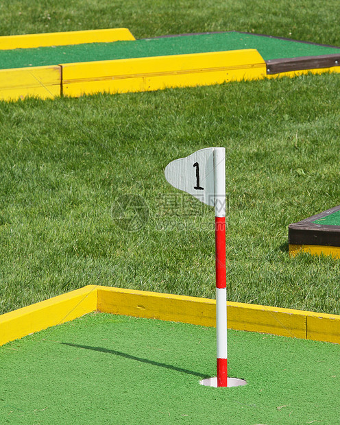1号高尔夫娱乐高尔夫球绿色闲暇黄色游戏活动运动课程图片