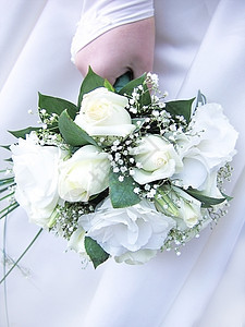 新娘的花束婚礼花朵派对婚姻已婚白色订婚庆典女士仪式图片
