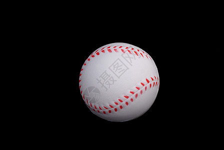 孤立的棒球体育用品白色运动黑色锻炼红色图片