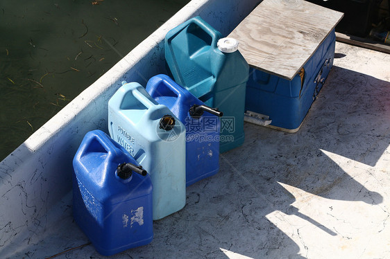 煤气罐燃料活力罐头蓝色石油图片