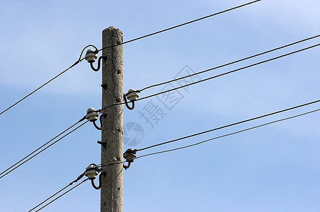 A 分配线电线力量工程背景图片