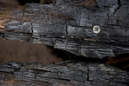 烧焦的木柴风格燃烧硬木棕色材料古董木纹地面装饰木材图片