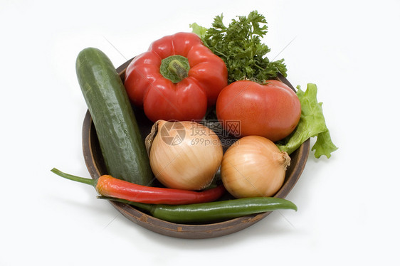 新鲜蔬菜黄色辣椒营养红色白色食物黄瓜厨房胡椒绿色图片