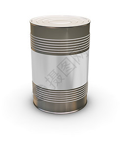 空锡罐罐金属包装食物图片