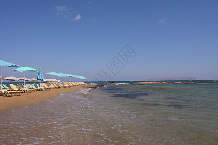 海滩视图旅行天空山脉航海土地蓝色太阳旅游热带国家图片