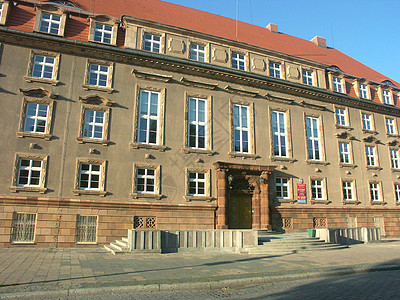 弗罗茨瓦夫社会保险机构建筑大厦社会保险背景图片