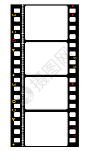 35毫米电影屏幕动画片相机记忆倒数数字照片边界运动框架图片