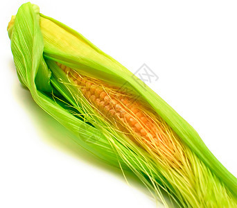 玉米食物叶子绿色黄色收获谷物宏观棒子蔬菜图片
