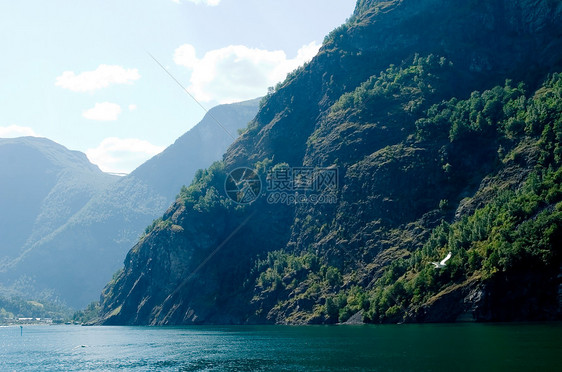 极地峡湾国家天空渠道邮政力量运河旅游蓝色风景游客图片