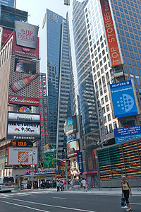 纽约公约交通地标城市旅行街道时间游客建筑旅游建筑学图片