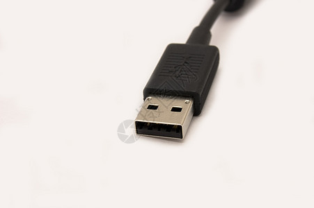 黑线电缆黑色配饰电脑电子连接器技术白色图片