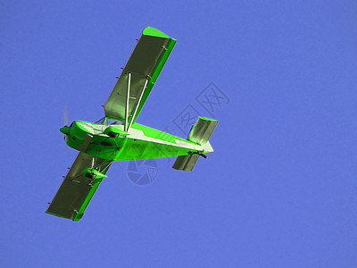 绿色平面蓝色旅行勘探假期翅膀旅游航班天空运输螺旋桨图片