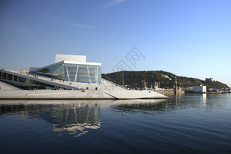 奥斯陆歌剧院歌剧院剧院音乐艺术峡湾歌剧玻璃芭蕾舞大理石建筑图片