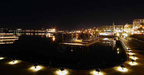 维多利亚港假期照明港口游客旅行时代首都吸引力图片