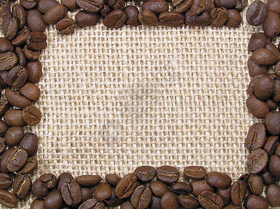 咖啡豆摩卡框架豆子白色粮食芳香宏观图片