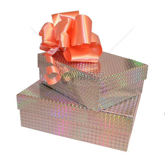 送礼物庆典丝带展示包装惊喜盒子快乐图片