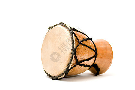邦戈鼓鼓音乐乐器仪器皮革木头白色绳索手鼓图片