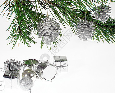 圣诞节装饰射线玻璃图片
