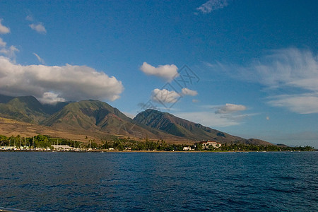 毛伊岛火山旅游港口旅行运输海洋海崖游客热带图片
