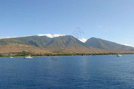 毛伊岛游客旅行海洋海崖热带旅游火山运输港口图片