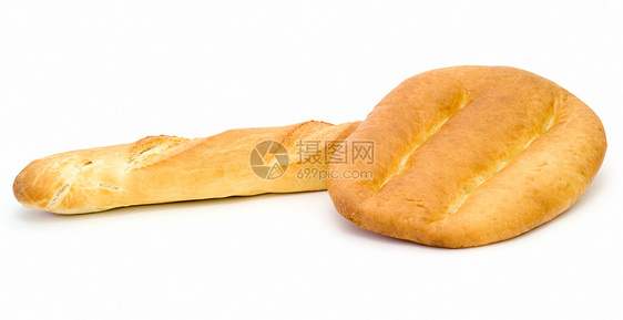 法国面包和阿梅尼马桶白色食物谷物包子小麦烘烤糕点早餐图片