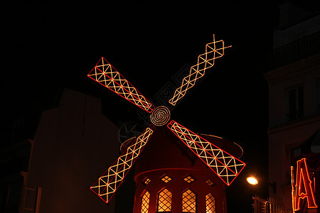 Moulin 卢热城市剧院背景图片