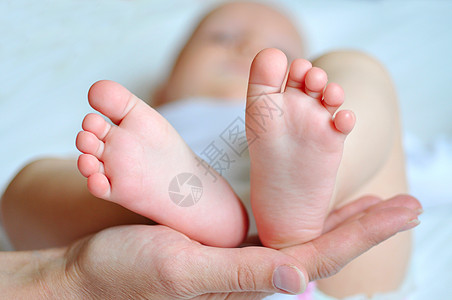 儿童高跟鞋手指脚跟孩子橙色婴儿图片