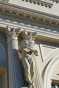 标注雕像柱子历史建筑神话学建筑学房子历史性雕塑图片