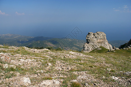 山区地貌蓝色顶峰土地危险岩石攀岩风景悬崖旅行天空图片