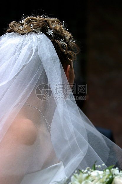 新娘已婚钻石女孩未婚夫花束花朵皇冠婚礼选手生活图片