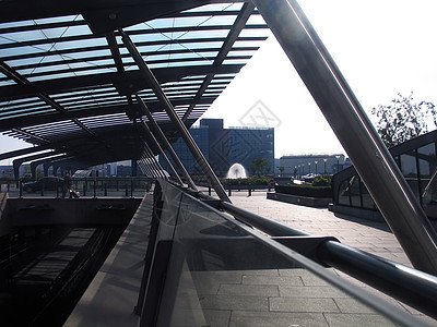 现代未来建筑文摘     金属玻璃屋顶天花板项目城市框架车站窗户天空建筑学反射飞机场图片