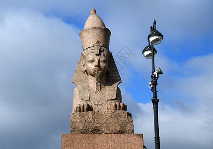俄罗斯圣彼得堡古埃及狮身人面像图片