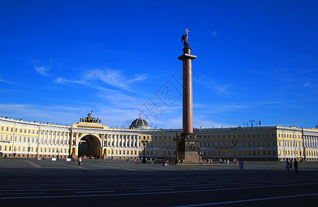 俄罗斯圣彼得堡亚历山大一列和宫宫广场 俄罗斯图片
