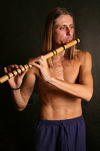 音乐家职业独奏男人喇叭长笛演员旋律乐感音乐会创造力图片