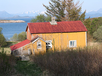 旧房子背景图片