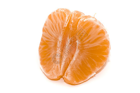 孤立的橙色橘子背景图片