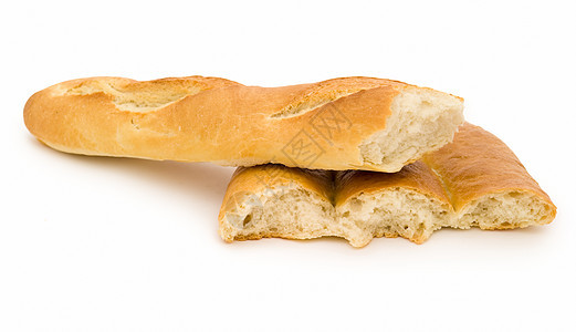 法国面包和阿梅尼马桶糕点小麦包子烘烤白色谷物早餐食物图片
