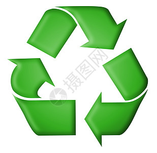 循环代号生态绿色塑料背景图片