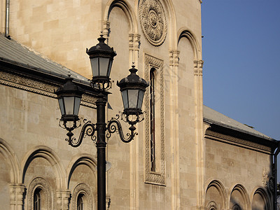 街灯圆顶教会教堂金子大教堂城市建筑旅游文化历史图片