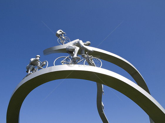 分类学士曲线团队建筑学竞赛竞争运动自行车地标天空雕塑图片